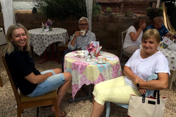 Cafe guests